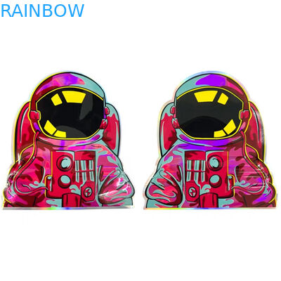 Ανώμαλη Resealable τεμαχισμένη τσάντα 3.5G 7G Mylar μορφής συνήθειας σακουλών καραμελών κύκλων