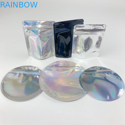 4 X στάση μορφής συνήθειας 6 Mylar επάνω στη σακούλα με το ακίνδυνο για τα παιδιά φερμουάρ