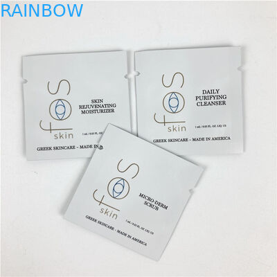 Μίνι της Kraft συσκευασία σακουλών εγγράφου καλλυντική με το κενό σακούλι χαπιών τσαγιού καφέ φύλλων αλουμινίου φερμουάρ