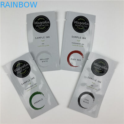 Μίνι της Kraft συσκευασία σακουλών εγγράφου καλλυντική με το κενό σακούλι χαπιών τσαγιού καφέ φύλλων αλουμινίου φερμουάρ