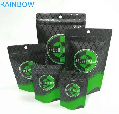 Πλαστικό πρόχειρο φαγητό καφέ τσαγιού που συσκευάζει τη Resealable Ziplock συνήθεια τοποθετημένο σε στρώματα σακούλα Runtz τσαντών