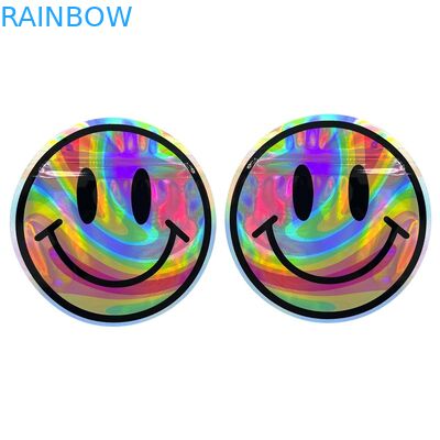 Συνήθειας ανώμαλη μορφής απόδειξη 3.5g 7g μυρωδιάς τσαντών φερμουάρ Mylar πλαστική