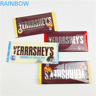 Τυπωμένη συνήθεια συσκευασία τσαντών πρόχειρων φαγητών Mylar Edibles για το φραγμό 400mg σοκολάτας