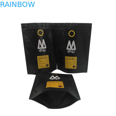 Οι προσαρμοσμένες τσάντες CBD στέκονται επάνω τη συσκευασία τροφίμων Baggies φύλλων αλουμινίου αργιλίου μεταλλινών Doypack