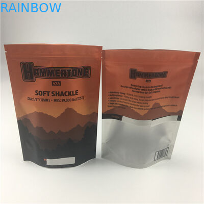 Το σώμα τρίβει ενυδατώνει την αλατισμένη συσκευάζοντας στάση τσαντών λουτρών επάνω σε Doypack με την κλειδαριά και το παράθυρο φερμουάρ λογότυπων