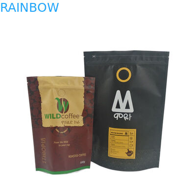 Στάση εγγράφου Mylar επάνω Gravure φερμουάρ σακουλών στην πλαστική τσάντα συσκευασίας εκτύπωσης με τα λογότυπα