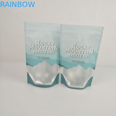 Στάση εγγράφου Mylar επάνω Gravure φερμουάρ σακουλών στην πλαστική τσάντα συσκευασίας εκτύπωσης με τα λογότυπα