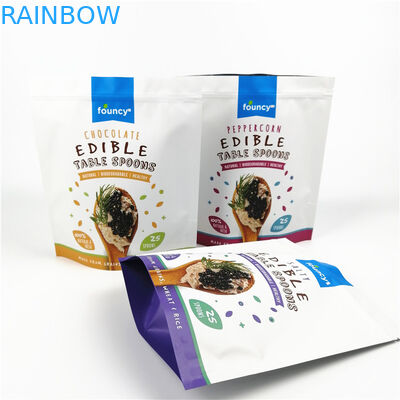 Στάση καφέ CBD επάνω στο πλαστικό PE 50 τσαντών 3.5g Mylar - πάχος 200microns