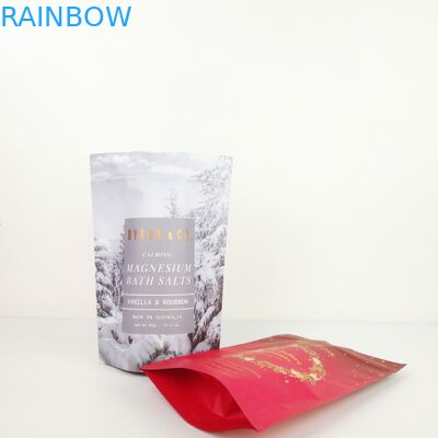 Πλαστική στάση τσαντών φασολιών καφέ CBD επάνω στη σακούλα για τη συσκευασία πρόχειρων φαγητών μπισκότων καραμελών