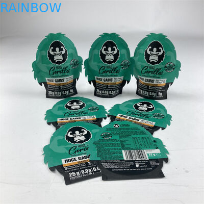 Η ανώμαλη μορφή τοποθέτησε Ziplock αφής Mylar 3.5g 7g 14g 28g απόδειξης μυρωδιάς σε στρώματα τη μαλακή τσάντα Mylar