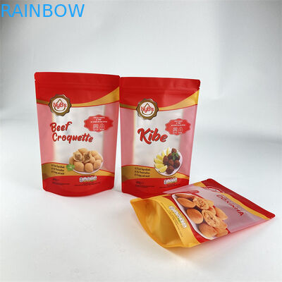 Εδώδιμη στάση τροφίμων συνήθειας επάνω στο φυστίκι των δυτικών ανακαρδίων καρυδιών σακουλών που συσκευάζει τη σαφή σακούλα κλειδαριών φερμουάρ