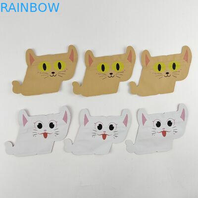 Τροφίμων ψηφιακή εκτύπωση τσαντών συσκευασίας φύλλων αλουμινίου μορφής βαθμού η μοναδική τεμάχισε τη σακούλα φερμουάρ στάσεων επάνω