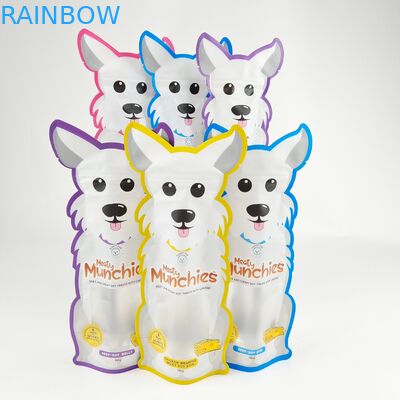 Ψηφιακή τυπωμένων υλών φύλλων αλουμινίου συσκευάζοντας σακούλα φερμουάρ τροφίμων τσαντών ανώμαλη τεμαχισμένη πλαστικό εδώδιμη