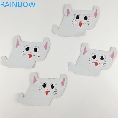 Οι ειδικές διαμορφωμένες τυπωμένες συνήθεια τσάντες Mylar τεμαχίζουν την ανώμαλη σακούλα με το φερμουάρ