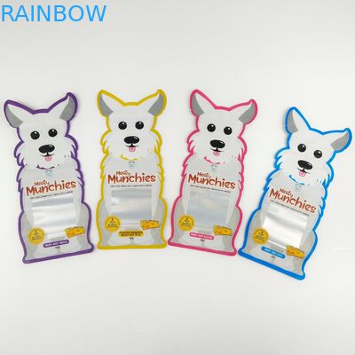 Ziplock Mylar μπισκότων καραμελών στάση επάνω στην ειδική στάση μορφής τσαντών επάνω Ziplock στις σακούλες