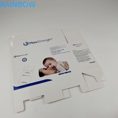 400g το χαρτονένιο κιβώτιο αποθήκευσης προσάρμοσε το ορθογώνιο κιβώτιο συσκευασίας γάλακτος