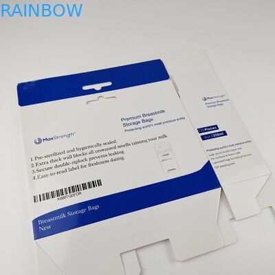 400g το χαρτονένιο κιβώτιο αποθήκευσης προσάρμοσε το ορθογώνιο κιβώτιο συσκευασίας γάλακτος