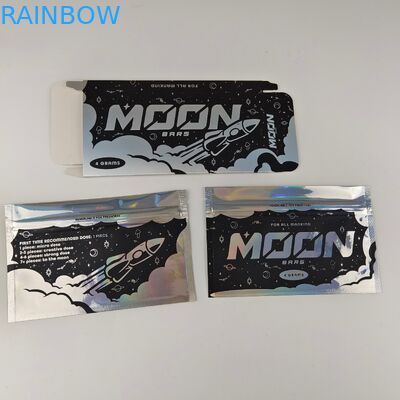 Χαρτονένια κιβώτια τροφίμων εκτύπωσης συνήθειας κιβωτίων χαρτιού συσκευασίας τροφίμων φραγμών καραμελών σοκολάτας