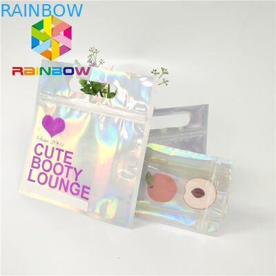 Αδιάβροχες πλαστικές μπικινιών συσκευάζοντας τσαντών μαλακές αφής τσάντες κλειδαριών φερμουάρ Swimwear ανακύκλωσης