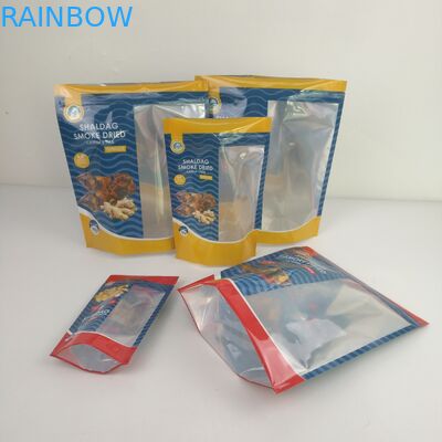 Στιλπνή Ziplock Mylar τροφίμων πρόχειρων φαγητών τσαντών απόδειξης μυρωδιάς συσκευάζοντας ξηρά στάση επάνω στις τσάντες