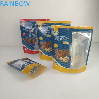 Η στάση επάνω Ziplock φύλλων αλουμινίου στην αποθήκευση τροφίμων Mylar τοποθετεί την υγρασία σε σάκκο - απόδειξη μυρωδιάς απόδειξης για το πρόχειρο φαγητό