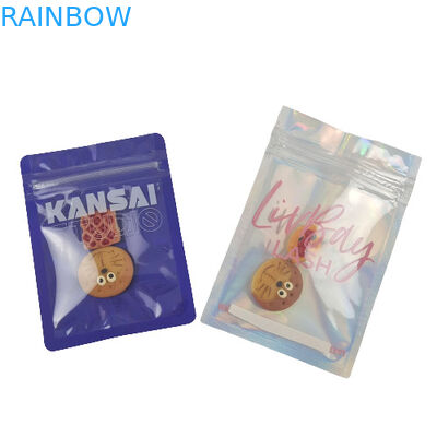 Προσαρμόστε 35g τροφίμων Mylar τσαντών τη συσκευάζοντας στάση Mylar καννάβεων πλαστική επάνω στις σακούλες