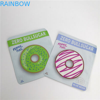 Προσαρμόστε 35g τροφίμων Mylar τσαντών τη συσκευάζοντας στάση Mylar καννάβεων πλαστική επάνω στις σακούλες