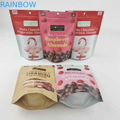 οι τσάντες Mylar τροφίμων 3.5g 7g 14g 28g προσάρμοσαν τη στάση Cangy Gummies επάνω Ziplock στις τσάντες