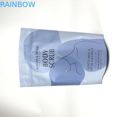 Φερμουάρ Mylar Stand Up Pouches Gravnre Printing for Body Scrub Bath Salt