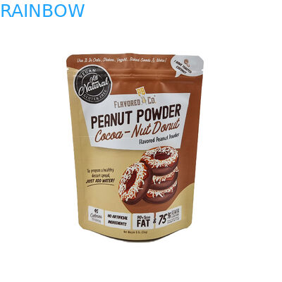 Προσαρμοσμένη εδώδιμη συσκευάζοντας στάση επάνω στην τσάντα σακουλών με την απόδειξη μυρωδιάς φερμουάρ