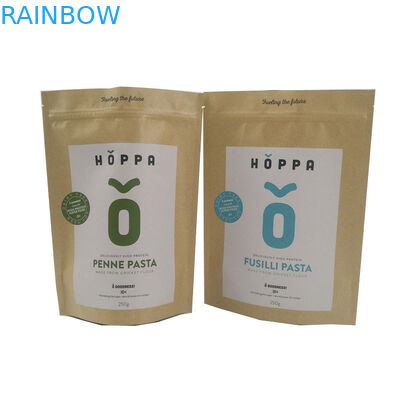 Τσάντες φύλλων αλουμινίου αργιλίου απόδειξης μυρωδιάς για το άσπρο λογότυπο συνήθειας τσαγιού φασολιών καφέ