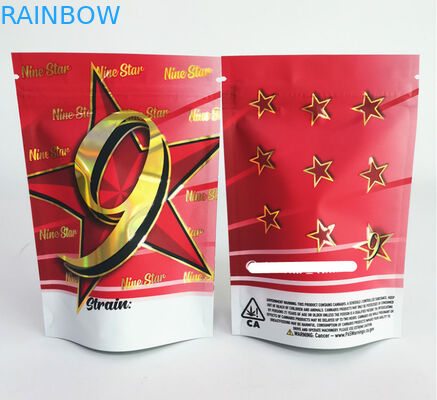 Συσκευάζοντας τσάντα 420 μαριχουάνα ζιζανίων CBD ψηφιακό τεμαχισμένο Doypack βοτανικό θυμίαμα εκτύπωσης