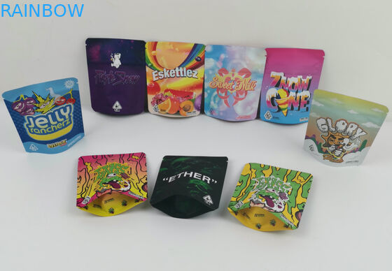 Συσκευάζοντας τσάντα 420 μαριχουάνα ζιζανίων CBD ψηφιακό τεμαχισμένο Doypack βοτανικό θυμίαμα εκτύπωσης