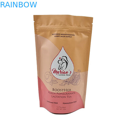 14g στάση επάνω σακουλών εδώδιμο πλαστικό βαθμού τροφίμων τσαντών αργιλίου στο συσκευάζοντας που τοποθετείται σε στρώματα