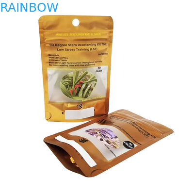 3.5g στάση επάνω στο αργίλιο ολογραμμάτων τσαντών Mylar σακουλών φερμουάρ με το φερμουάρ απόδειξης παιδιών