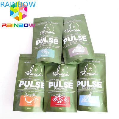 3.5g στάση απόδειξης μυρωδιάς πλαστικών τσαντών τροφίμων καραμελών CMYK επάνω στο αργίλιο σακουλών με το φερμουάρ