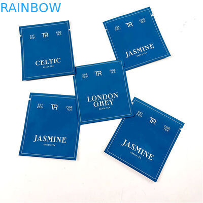 500Ppcs οι συσκευάζοντας τσάντες Mylar εκτύπωσης για το μαύρο πράσινο τσάι συγκολλούν τις σακούλες με θερμότητα