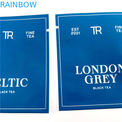 500Ppcs οι συσκευάζοντας τσάντες Mylar εκτύπωσης για το μαύρο πράσινο τσάι συγκολλούν τις σακούλες με θερμότητα