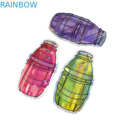 Τσάντες Mylar Custom Printed Shape Die Cut 1g 3,5g 7g 14g 28g for βρώσιμα ζαχαρωτά μπισκότων