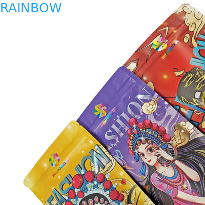 Βρώσιμα σακουλάκια Stand Up Pouch Αλουμινόχαρτο που αντέχει την οσμή Τσάντες Mylar για καφέ/Ξηρούς καρπούς/Σνακ