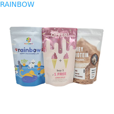 Συσκευασία τροφίμων με φερμουάρ Βρώσιμα 250g Περιτύλιγμα Coffee Bar που επανασφραγίζεται Stand Up Pouch