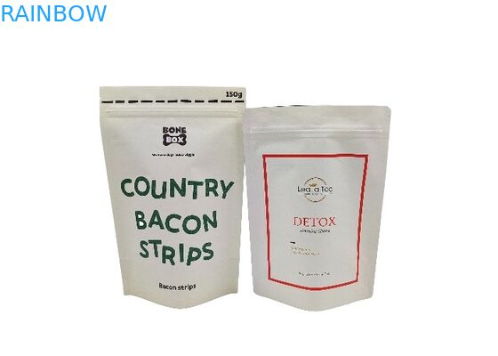 Στάση φύλλων αλουμινίου αργιλίου τσαγιού επάνω Ziplock φύλλων αλουμινίου αργιλίου απόδειξης μυρωδιάς τσαντών στη σακούλα