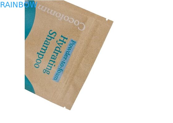 Χονδρική καφετιά εδώδιμη συσκευάζοντας στάση απόδειξης μυρωδιάς Doypack εγγράφου της Kraft επάνω στις σακούλες