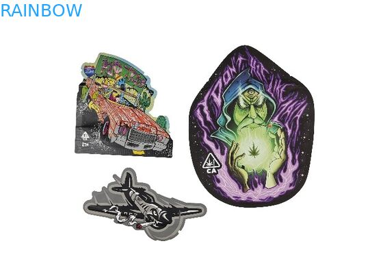 Μαλακή ειδική διαμορφωμένη ψηφιακή εκτύπωση τσαντών κλειδαριών φερμουάρ αφής πλαστική 3.5g Mylar