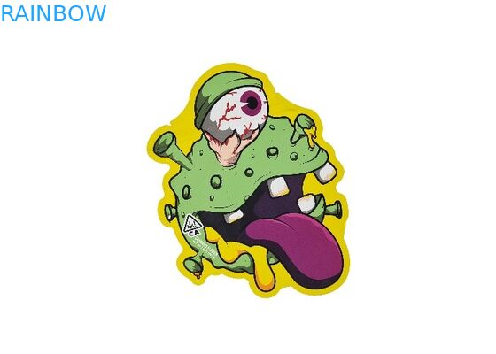 Μαλακή αφής μυρωδιάς εδώδιμη συσκευασία ολογραμμάτων τσαντών Mylar απόδειξης τεμαχισμένη 3.5g