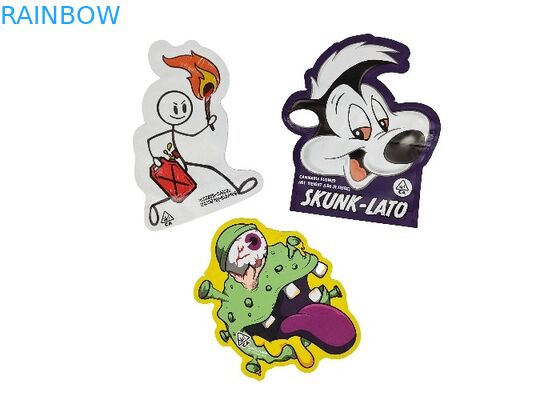 3.5g - 28g η μεταλλίνη τσαντών Mylar φύλλων αλουμινίου αργιλίου ολογραμμάτων τελειώνει ανώμαλο ειδικό που διαμορφώνεται