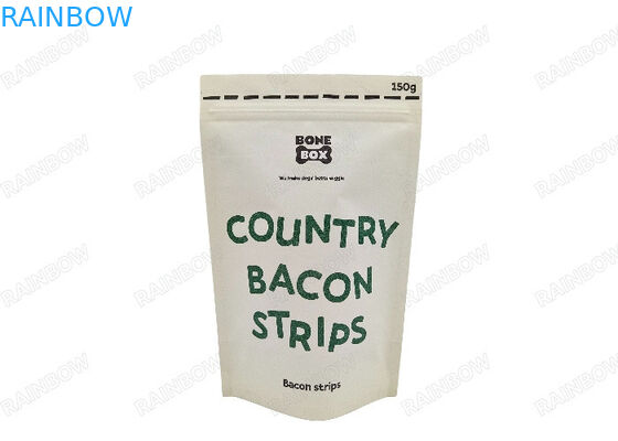 Φιλική βιοδιασπάσιμη στάση Eco επάνω στις τσάντες συσκευασίας καραμελών μπισκότων καρυδιών τσαγιού τροφίμων συνήθειας σακουλών