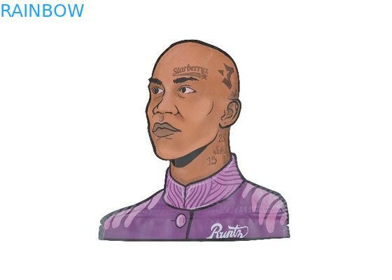 Τυπωμένο συνήθεια τεμαχισμένο 3.5g Ziplock απόδειξης παιδιών απόδειξης μυρωδιάς μεταλλινών τσαντών Mylar