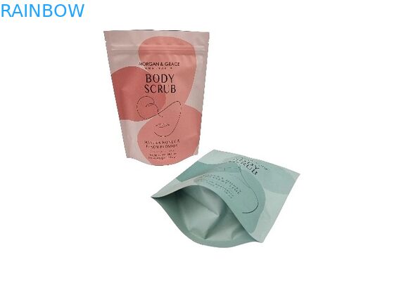 Ψηφιακή εκτύπωση Custom Stand Up Bag Αδιάβροχη συσκευαστική σακούλα για το σώμα scrub