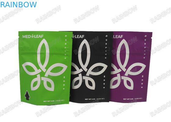 Ψηφιακή εκτύπωση 3,5g 7g 14g 28g Στάσου τσάντα ζιζανιοκτόνα